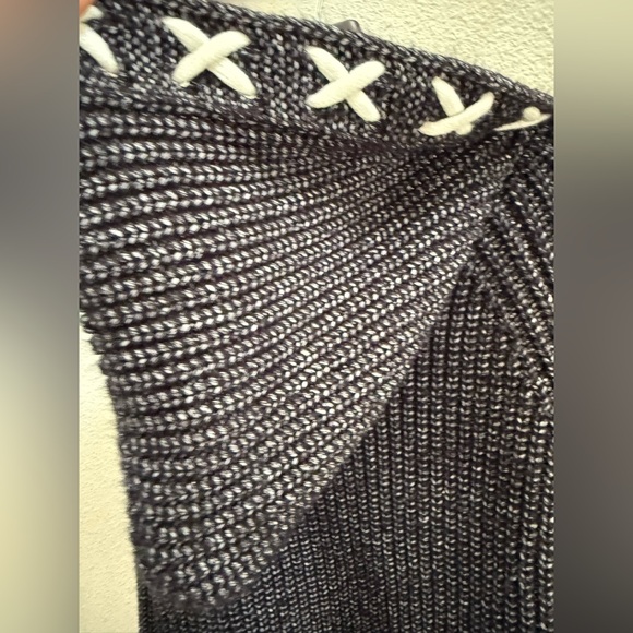 Earthbound hooded open front knit cardigan - Picture 3 of 5